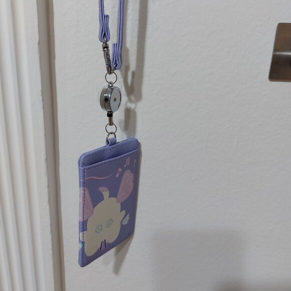 Pretty Practical Clip On ID Card Holder Mini Wallet One Slot Only - Picture 5 of 8